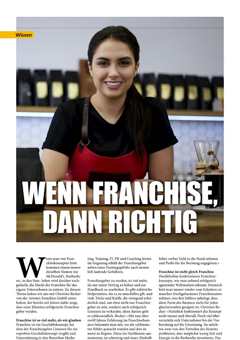 Interview Founders Magazin